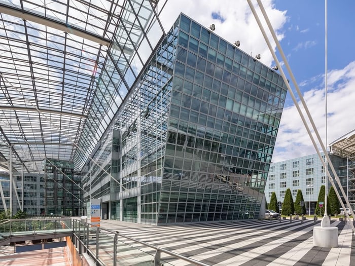 Bürogebäude der Auftragsflut GmbH in München
